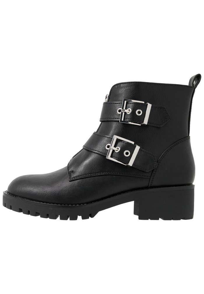 Bottines Anna Field Cowboy biker Noir Femme | AUR-9290351